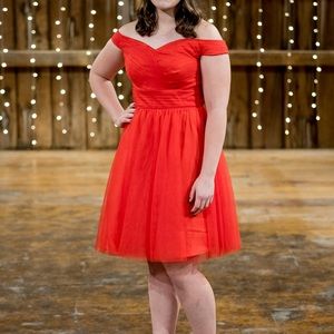 Red Short Prom Dress